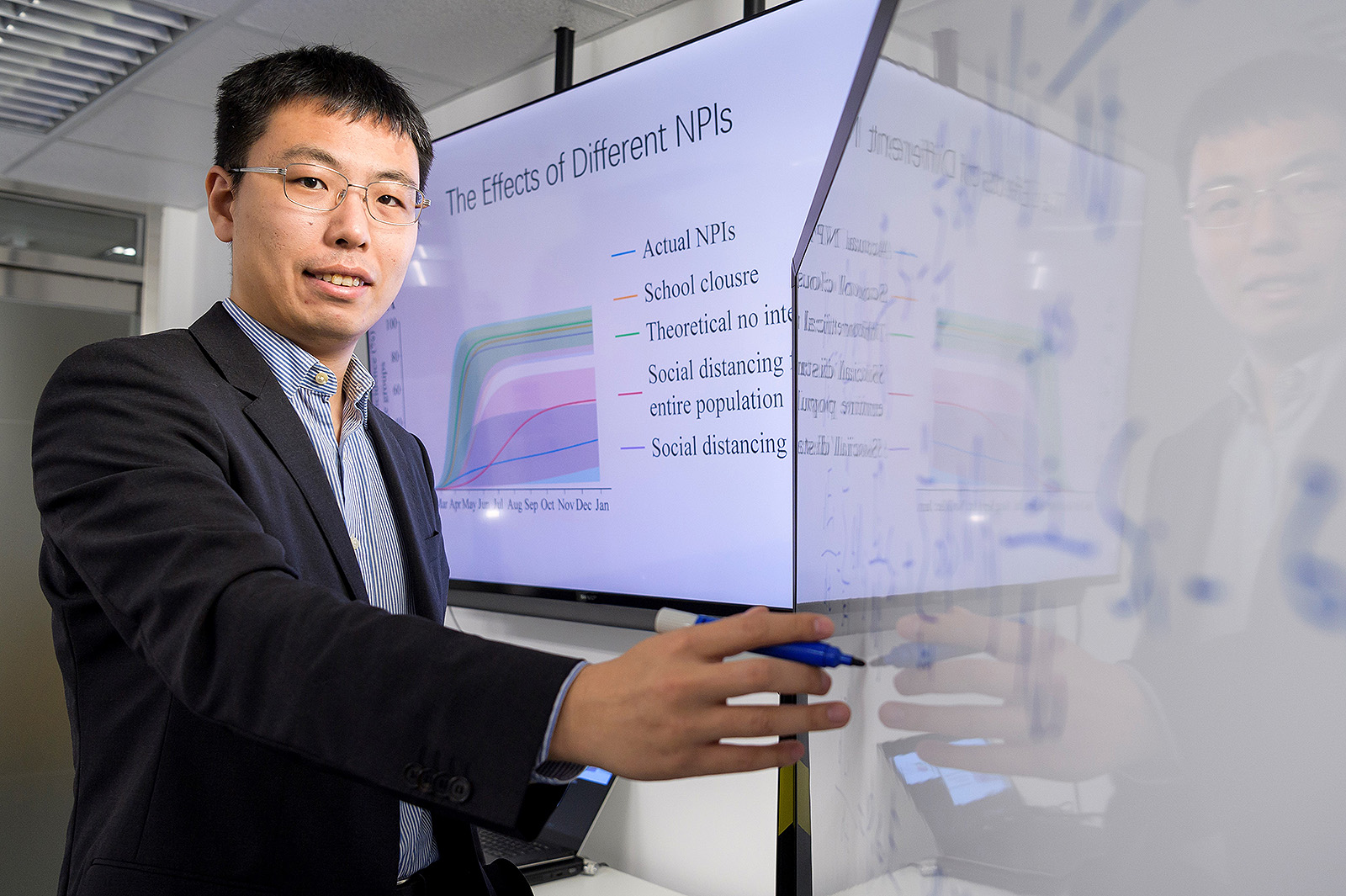 Dr Qingpeng Zhang’s latest research shows the importance of social distance in fighting COVID-19 